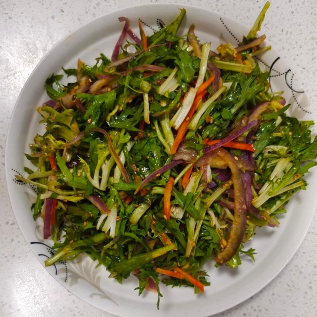 年夜饭必做的一道凉菜凉拌苦菊