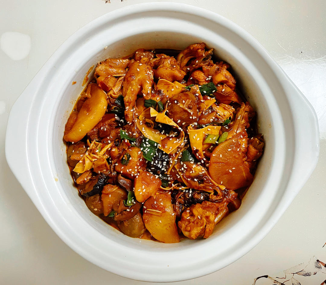 完美复制胖哥俩鸡爪煲