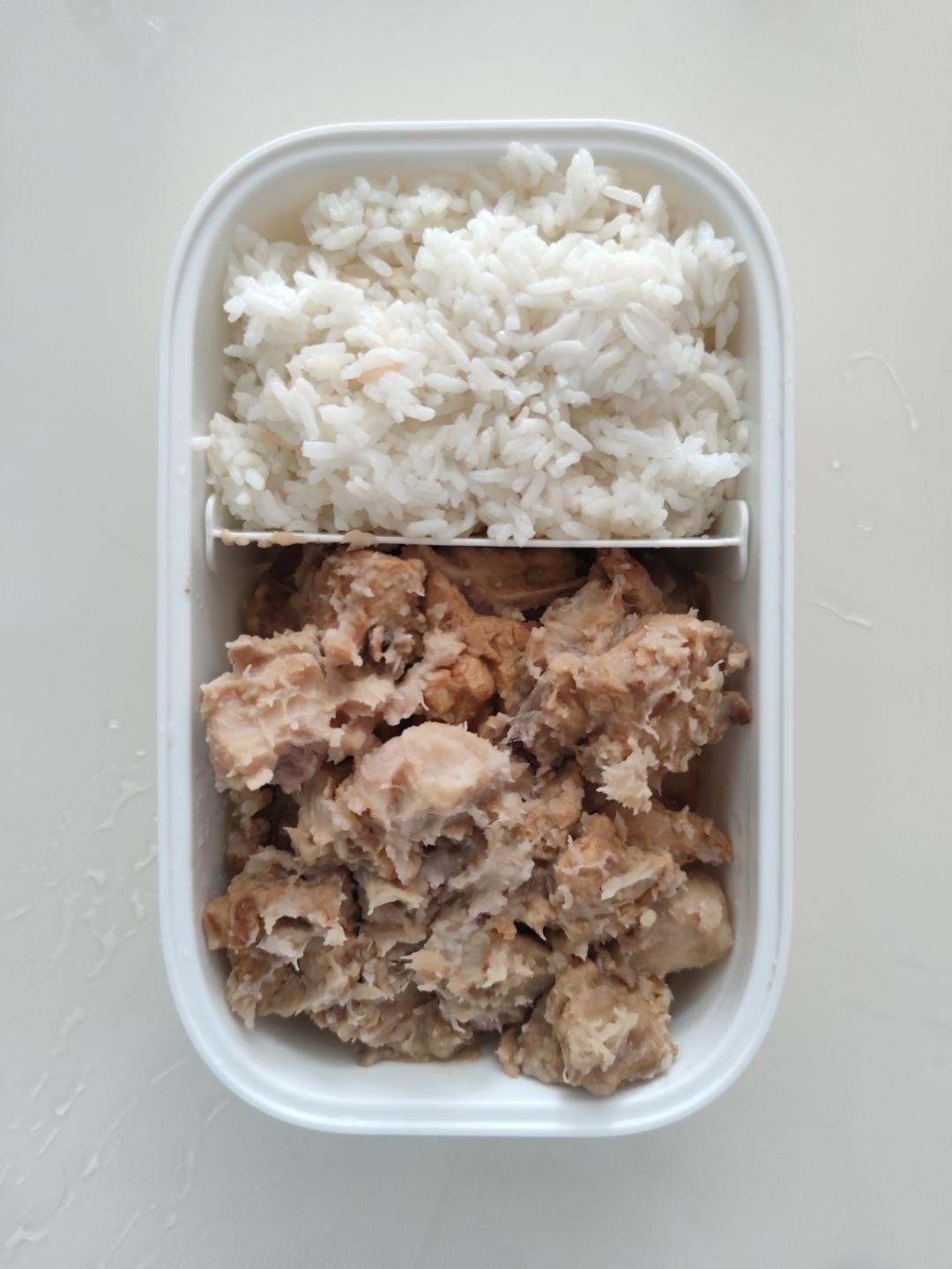 我的便当类-排骨闷饭