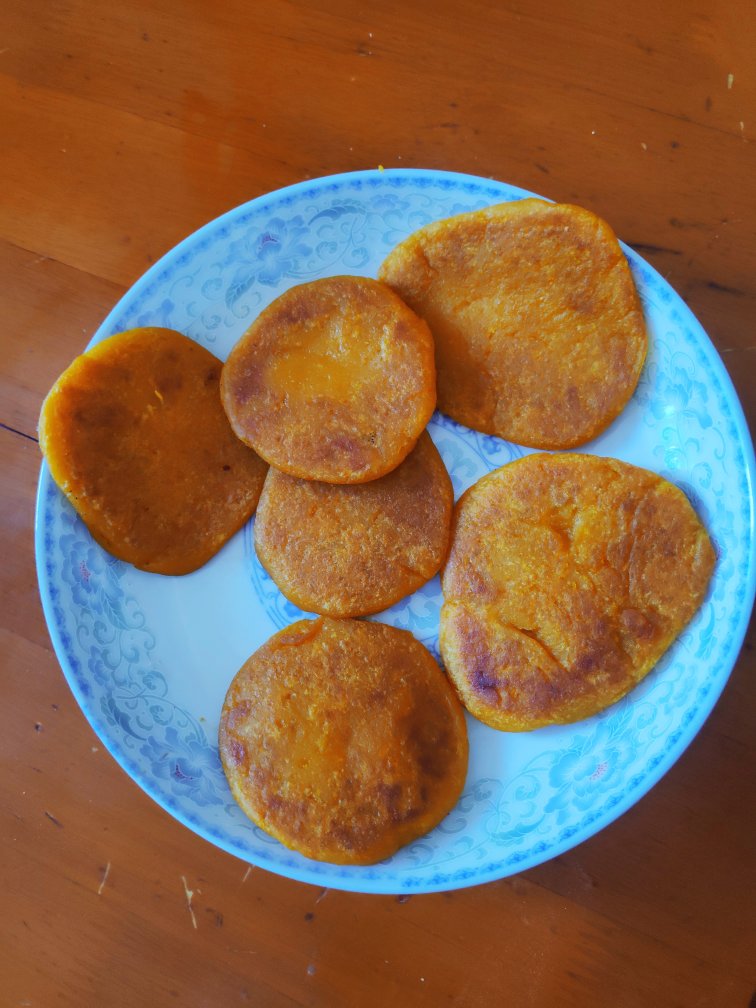 南瓜饼——平底锅煎版