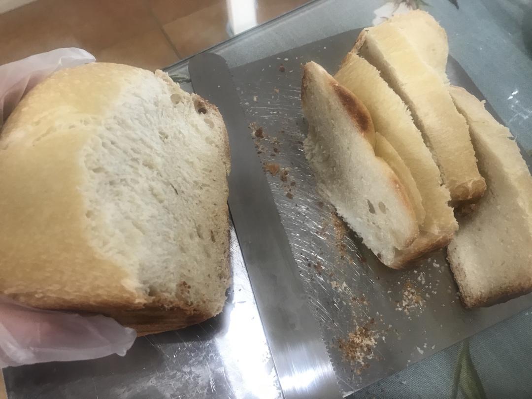 用烤箱自己做面包--手工牛奶吐司面包