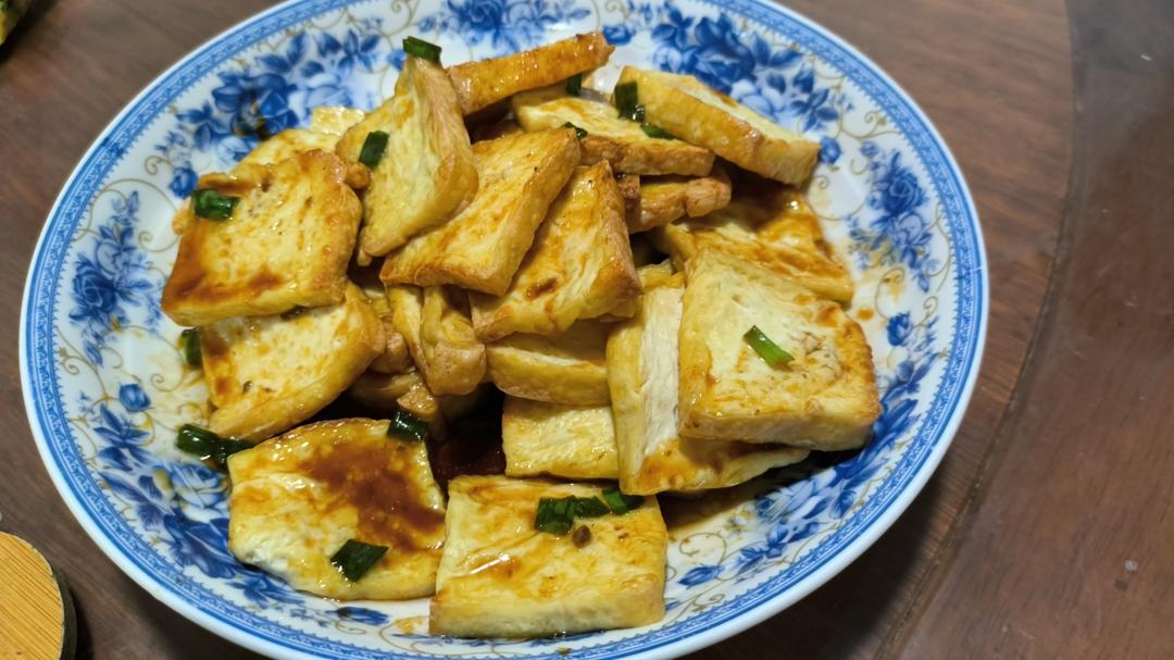 空气炸锅炸豆腐