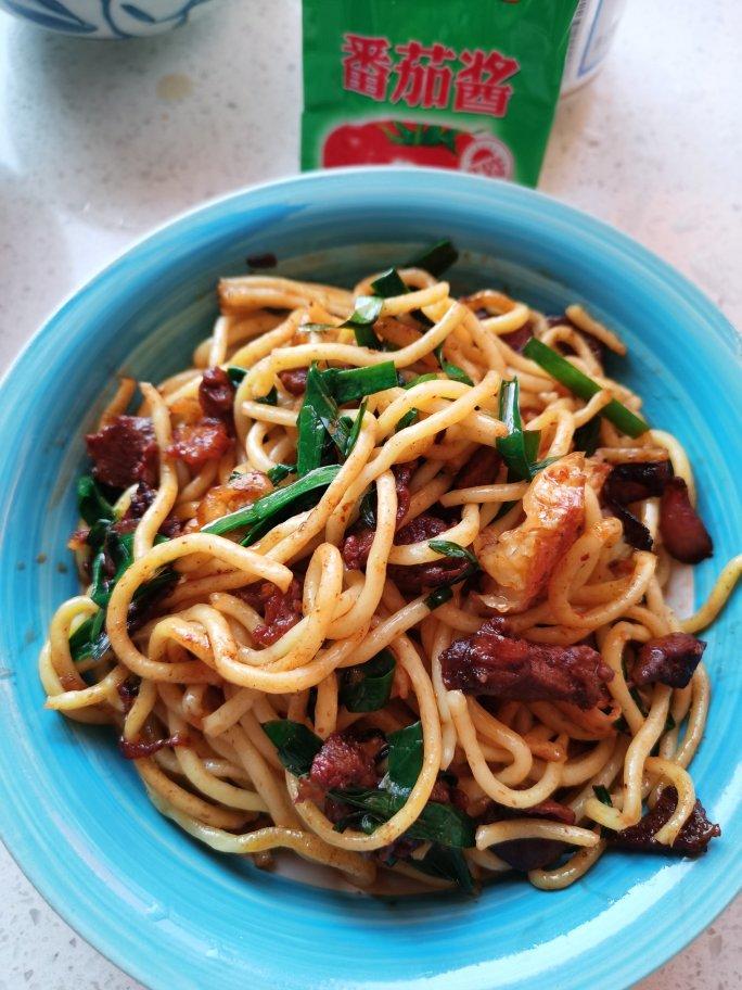 【详细步骤】新疆菜——炒黄面