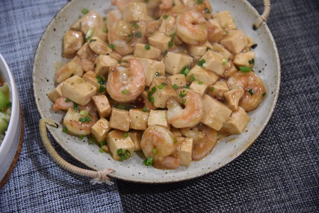 虾仁豆腐