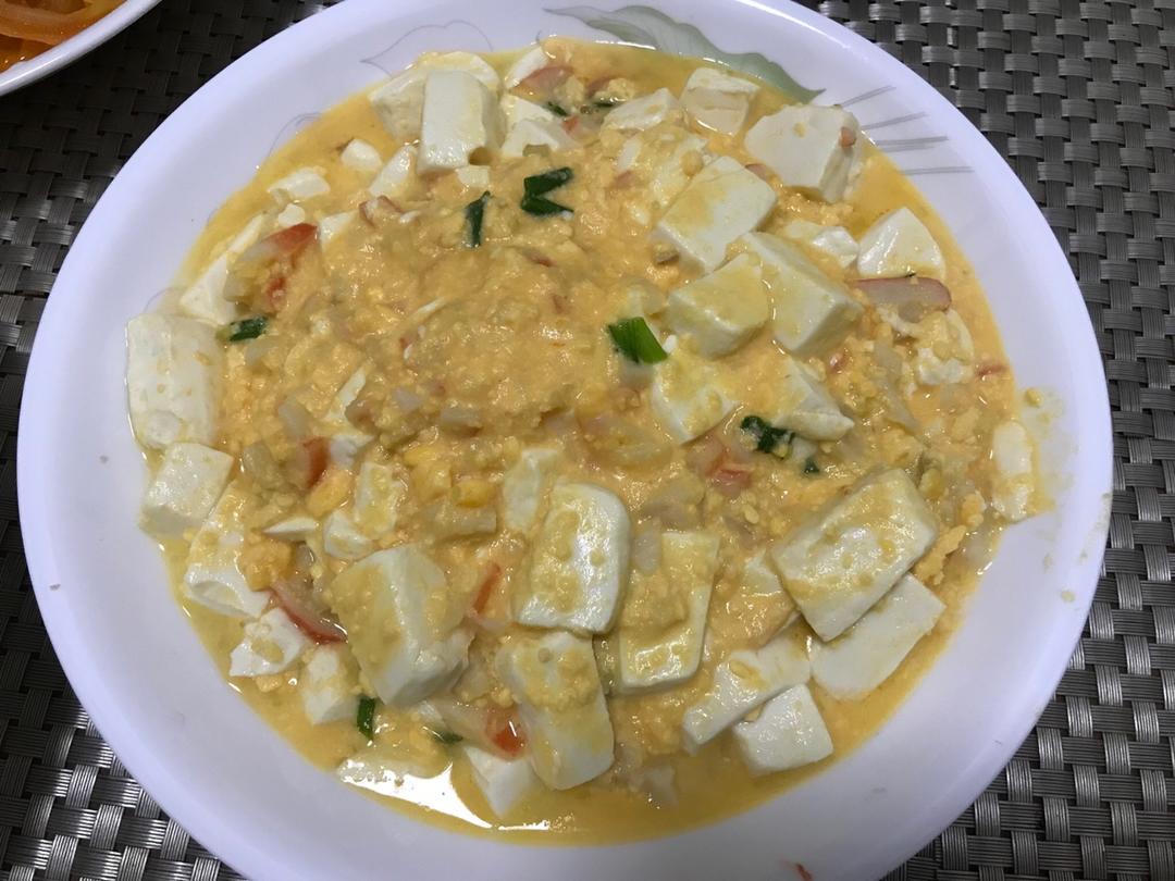【蟹黄豆腐】