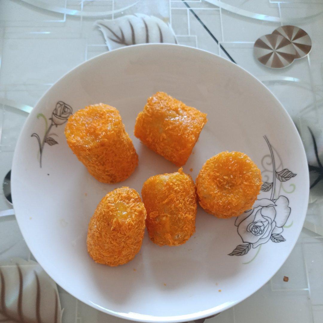 空气炸锅，烤香蕉