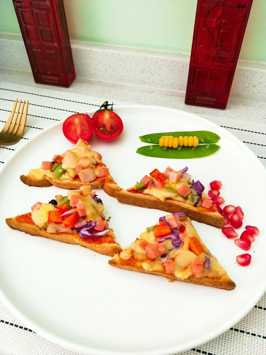 一人份吐司披萨【最好吃的披萨·快手营养早餐】