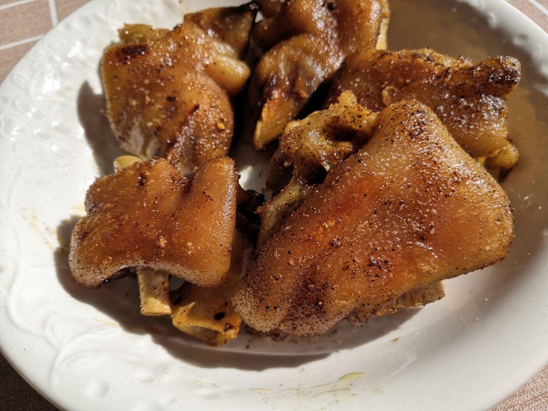 烤猪蹄 不用烤箱