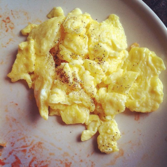 美式炒蛋 scrambled eggs