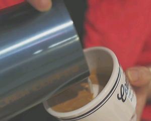 咖啡拉花记录（郁金香）含视频的做法 步骤15