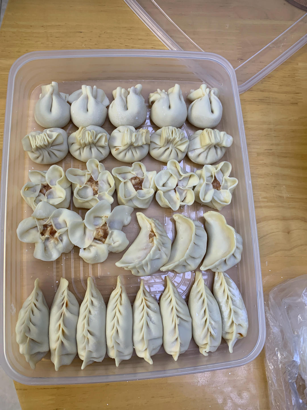 饺子20多种花样包法🥟