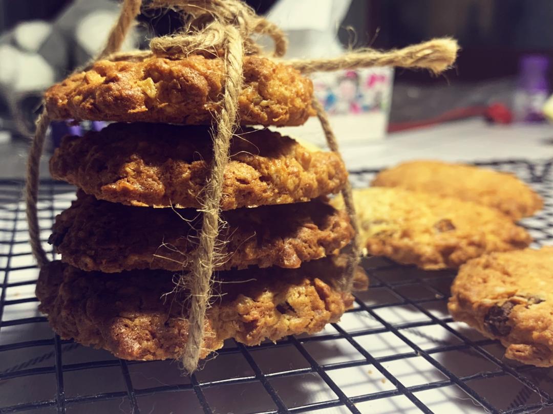 葡萄干麦片曲奇 Oats Cookies