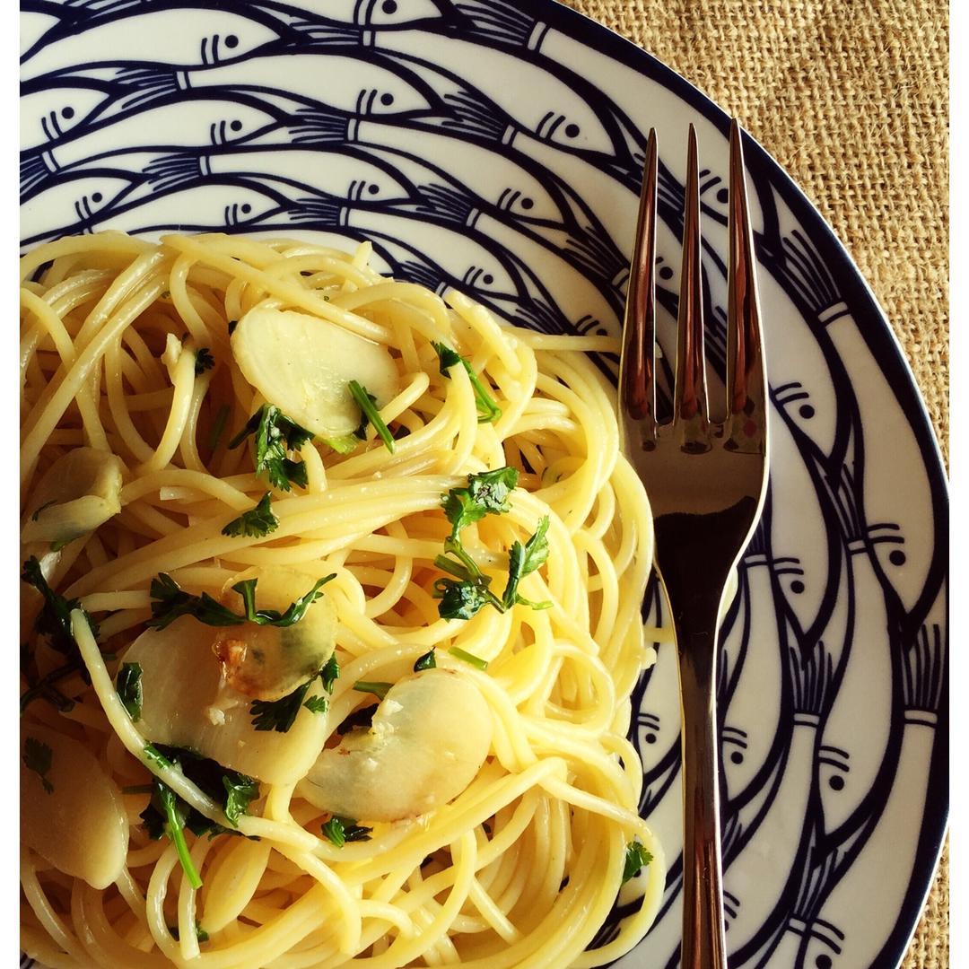 极简的美味──蒜油意面