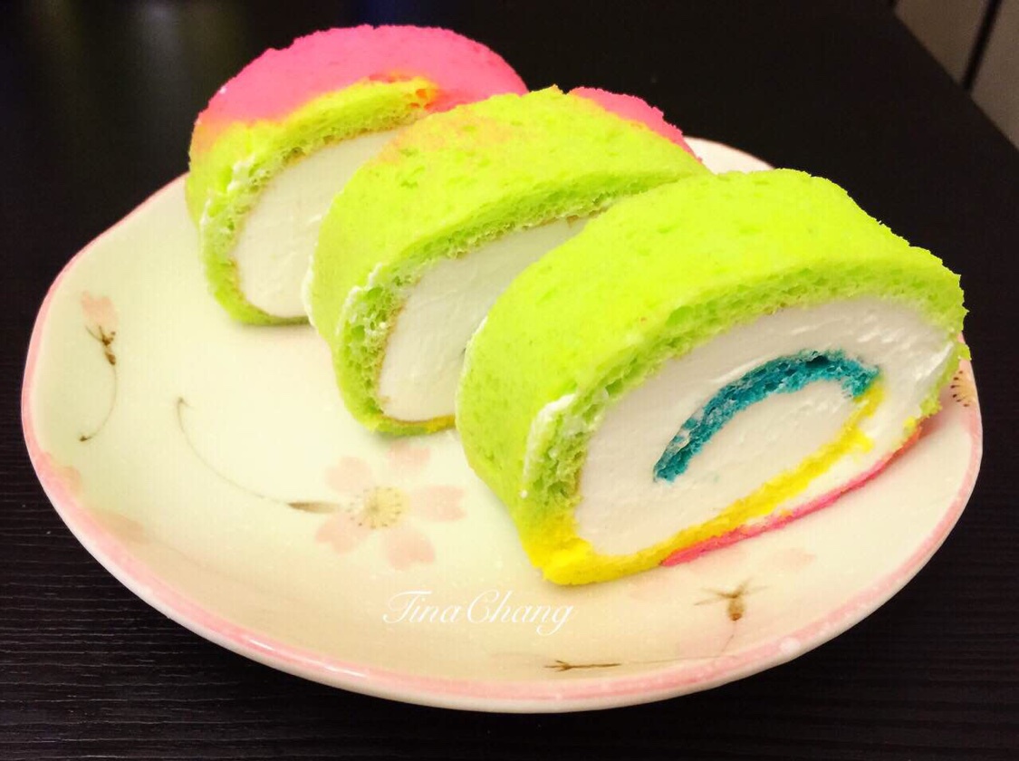 彩虹蛋糕卷