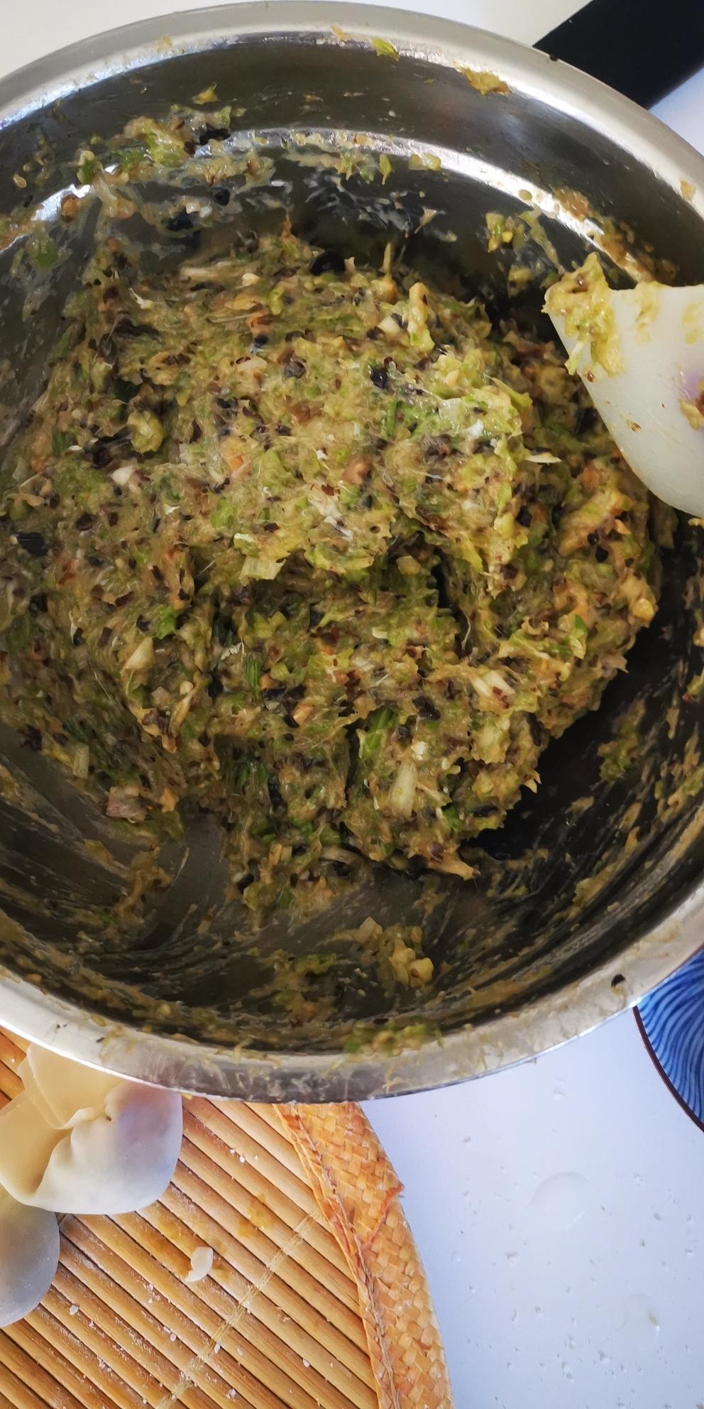 快手芹菜馅饺子