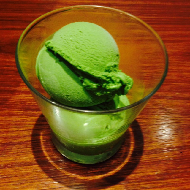 抹茶冰激凌