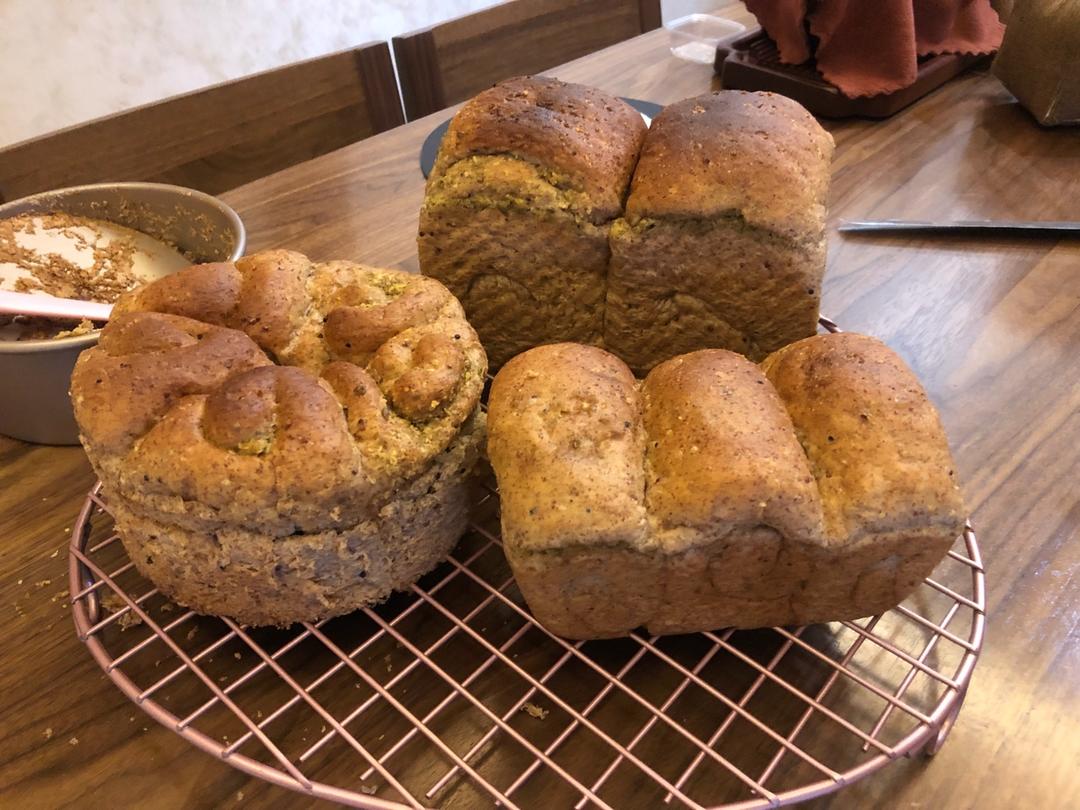 「麦麦吐司」——50%全麦➕藜麦