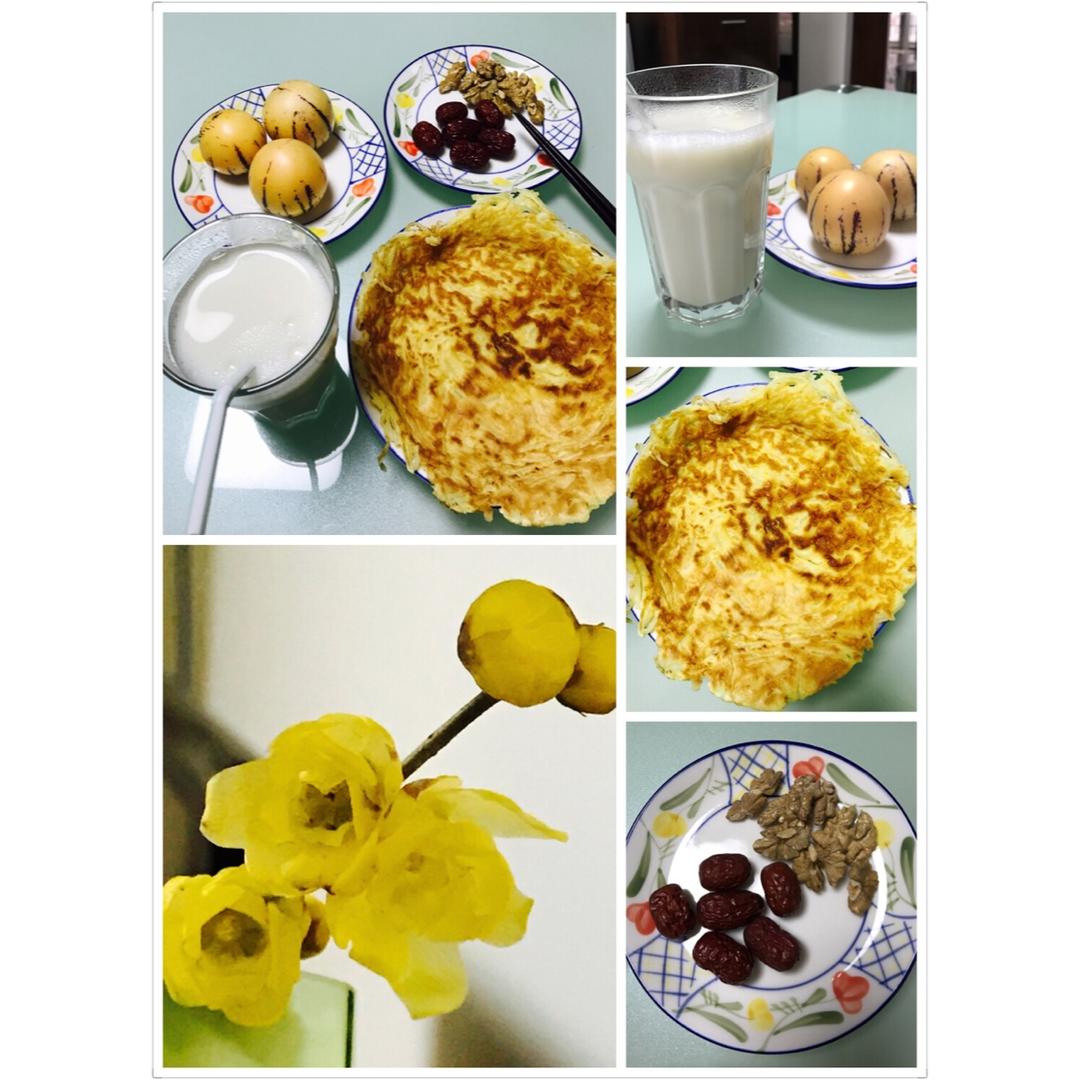萝卜丝鸡蛋饼
