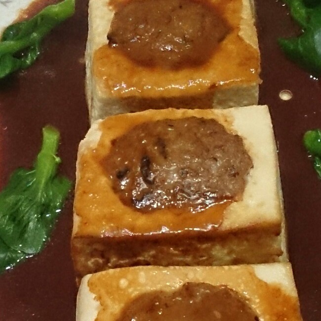 客家煎酿豆腐