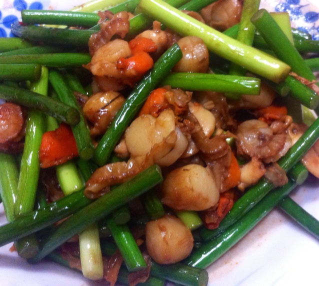 蒜薹炒肉
