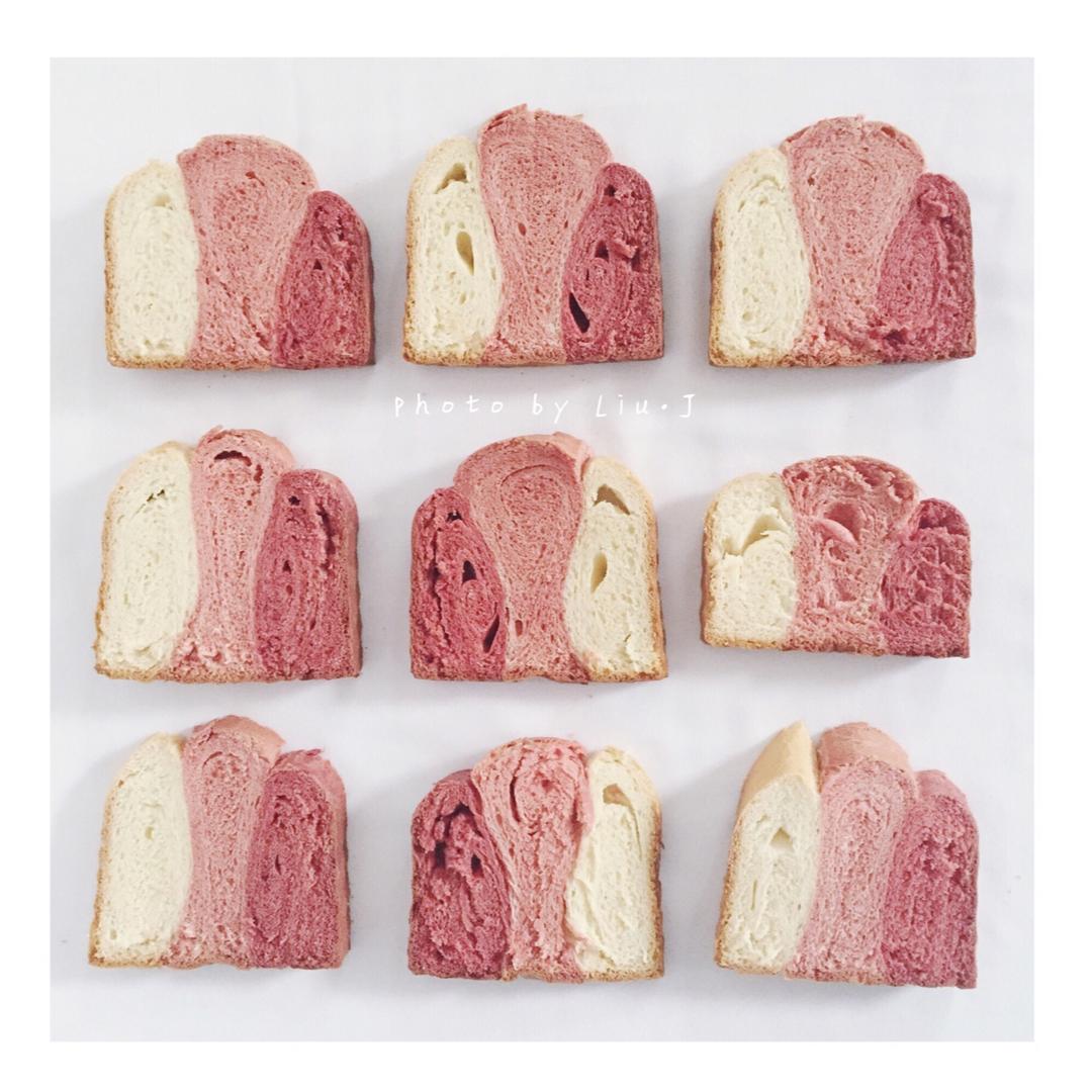 少女心的渐变吐司