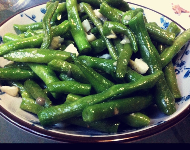 董太的私房菜--素炒四季豆