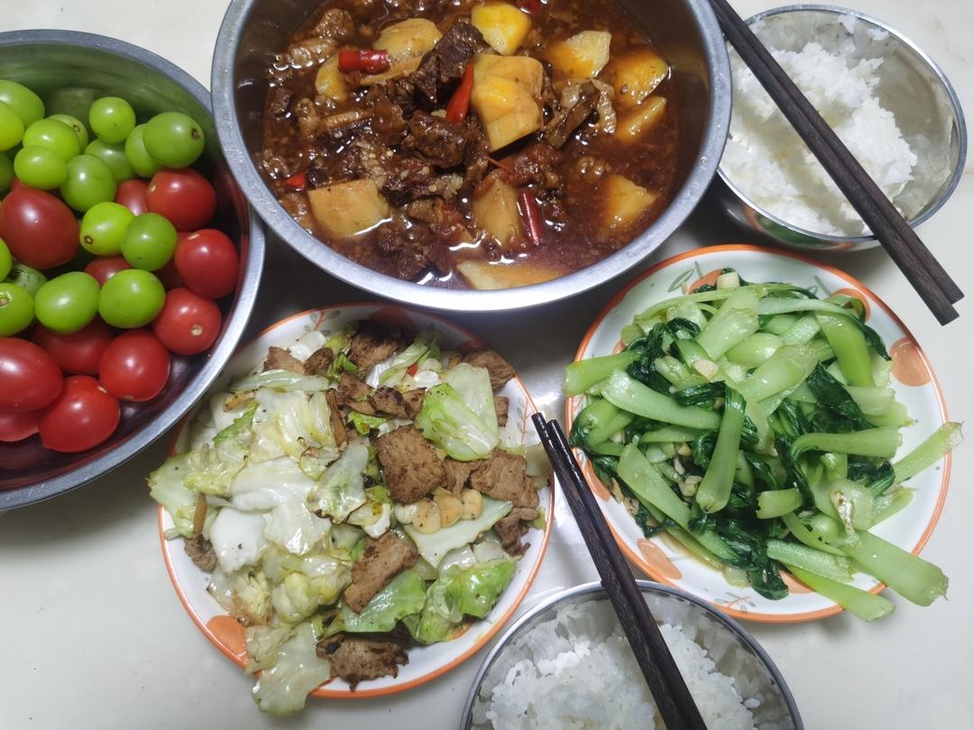 电饭煲版番茄炖牛腩