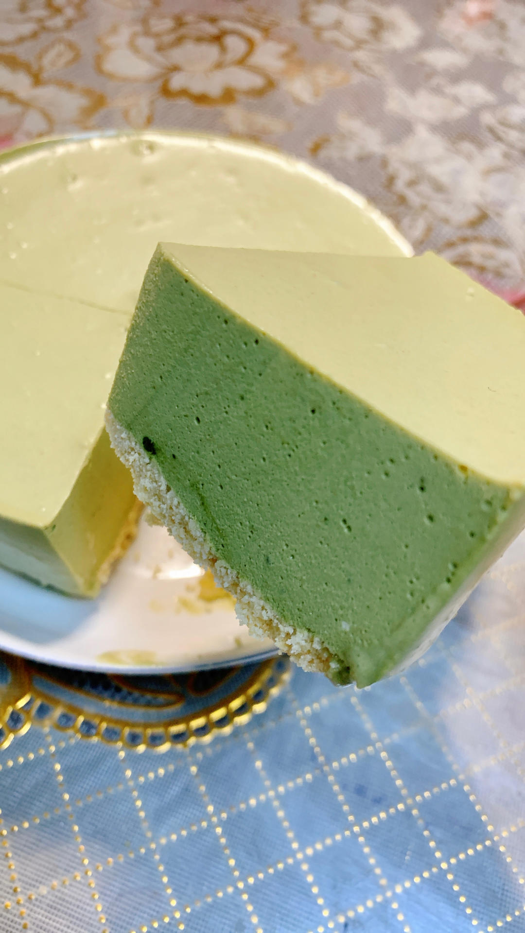 抹茶慕斯蛋糕