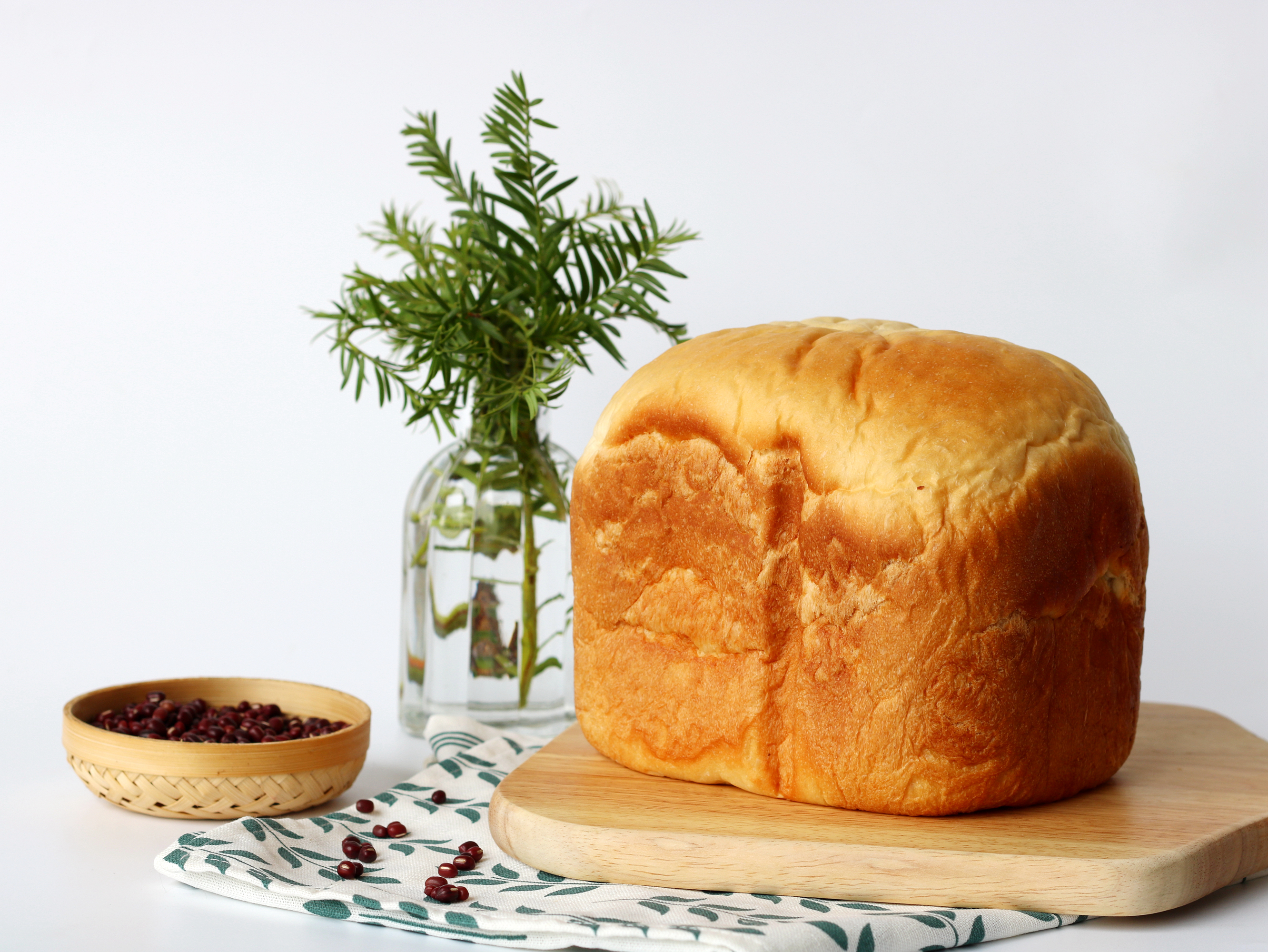 红豆面包（面包机版）的做法
