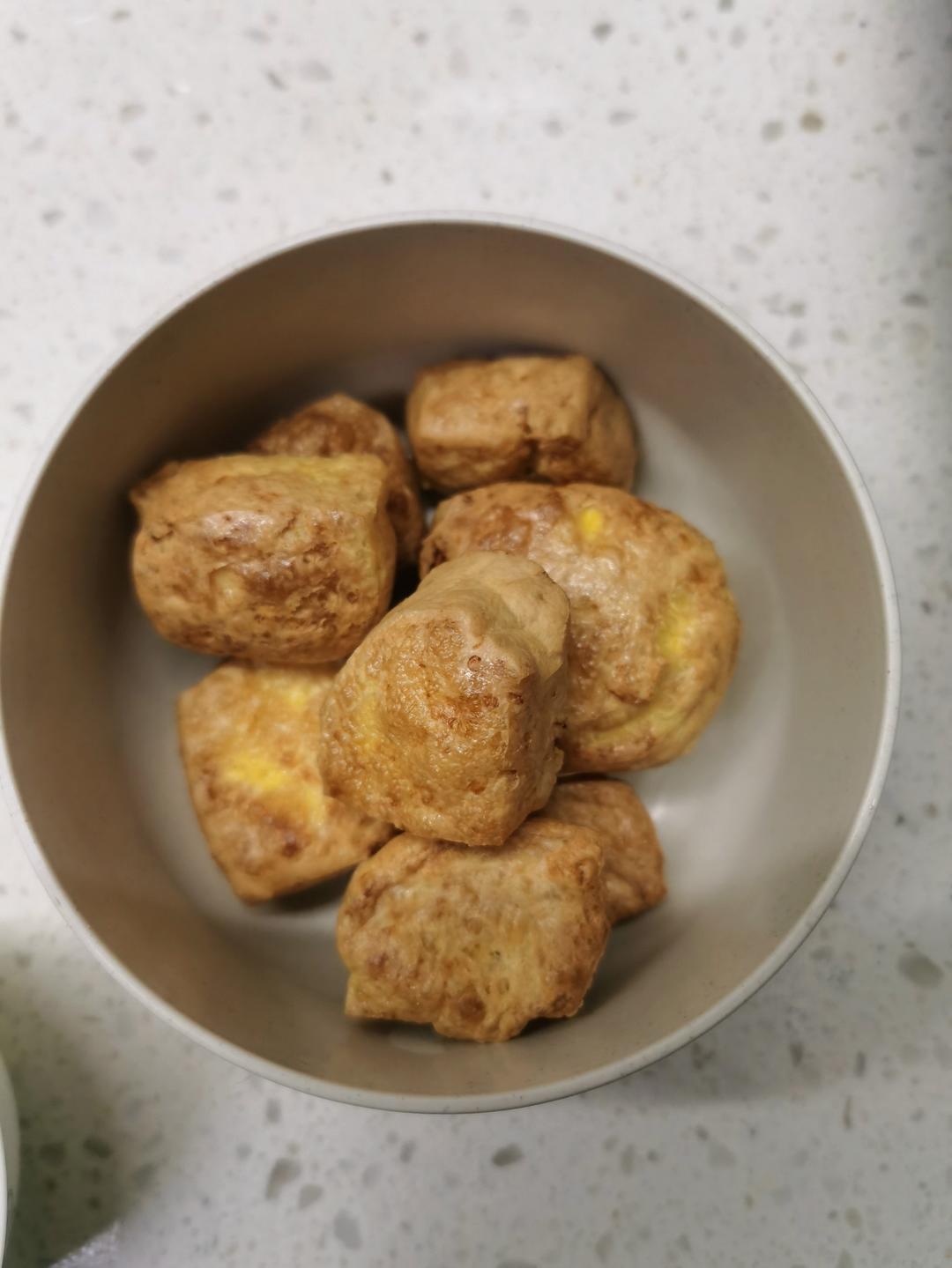 无敌好吃的低脂炸豆腐～空气炸锅版