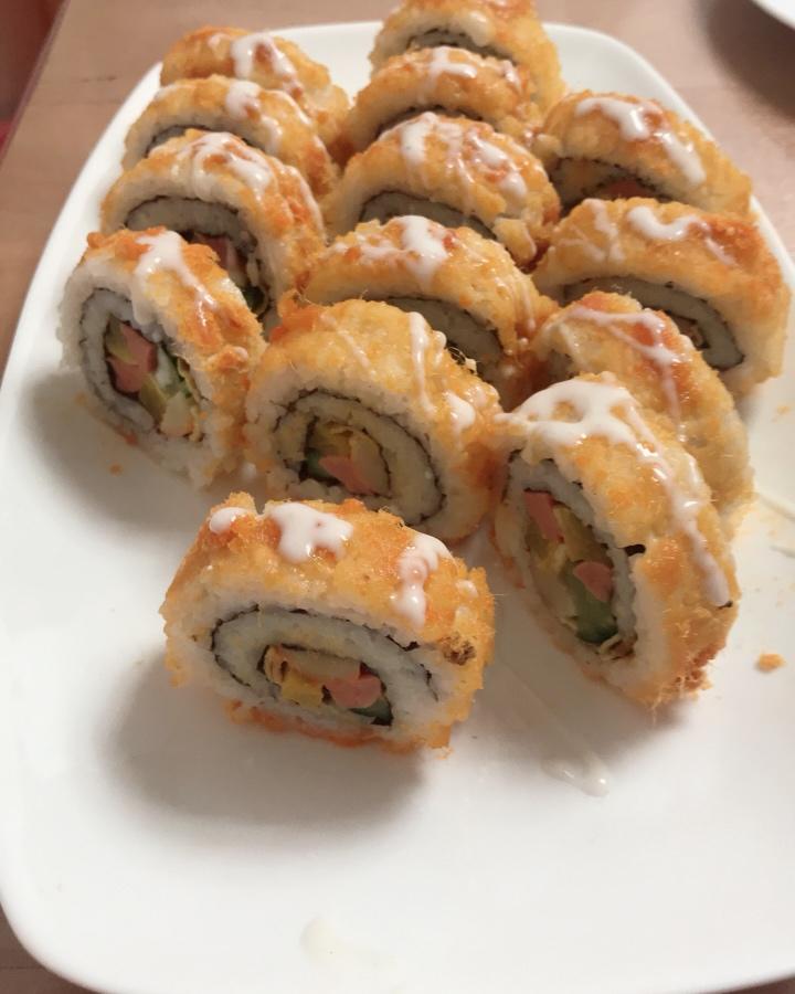 黄金肉松寿司