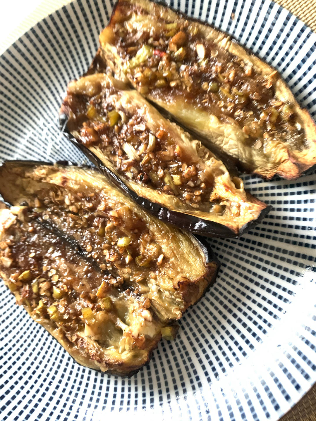 空气炸锅蒜蓉烤茄子