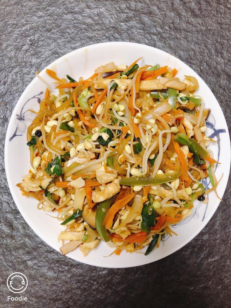 立春 . 炒合菜&春饼