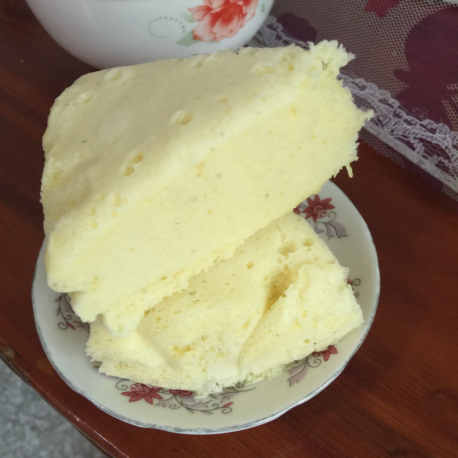 蒸蛋糕/蒸戚风~不上火！小朋友爱吃~