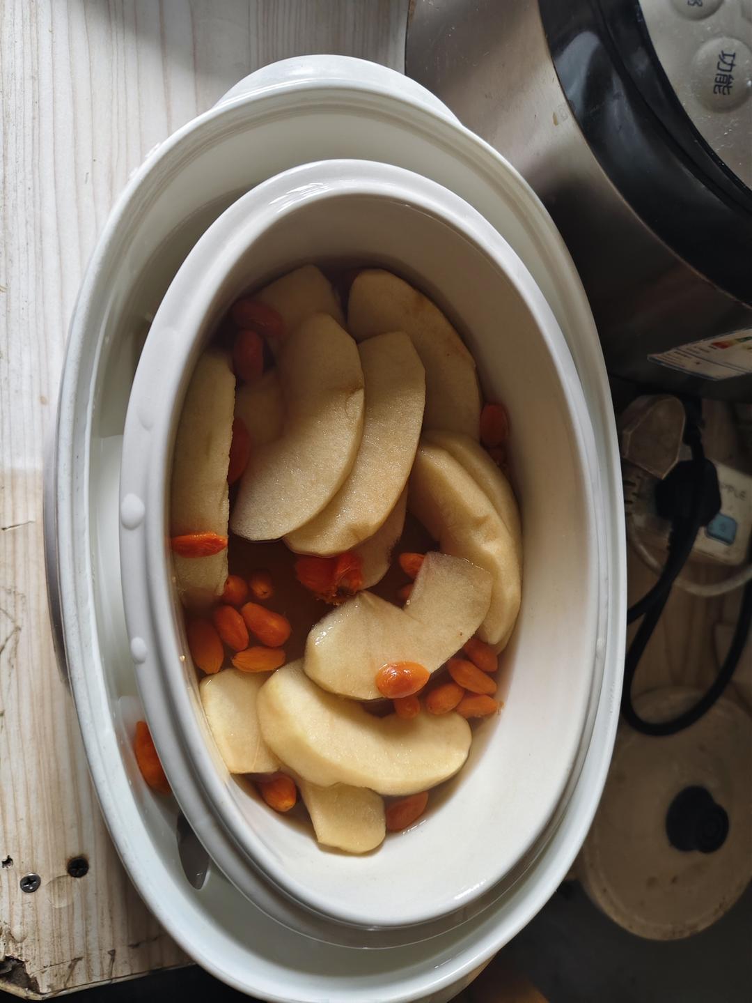 润肺止咳苹果汤