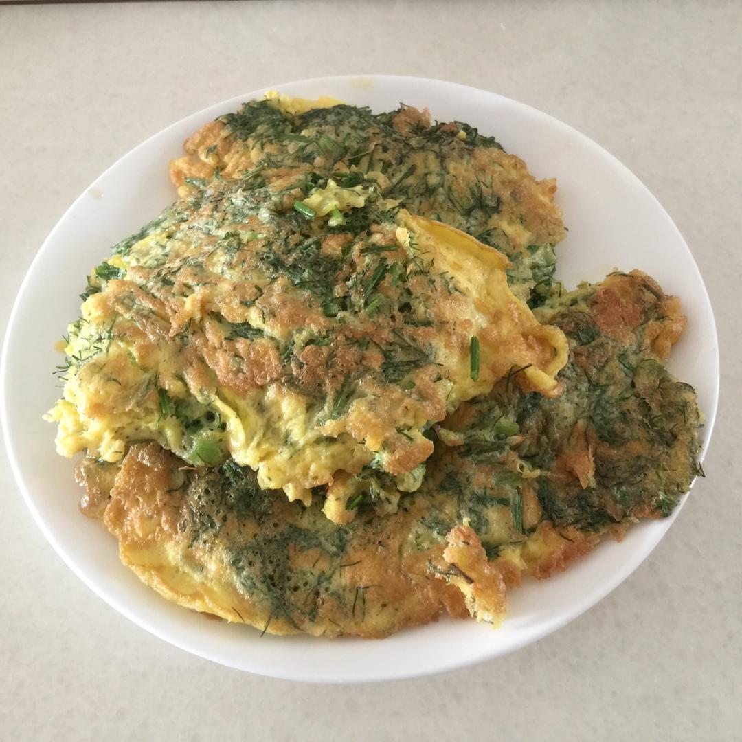 鸡蛋的各种演绎法：茴香炒鸡蛋