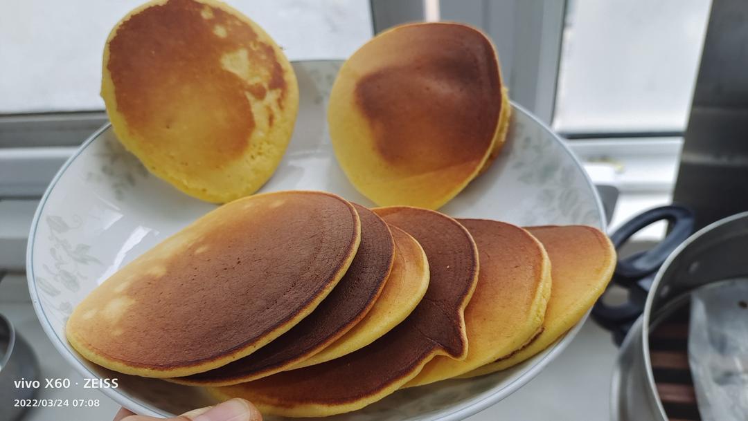 玉米面松饼的做法