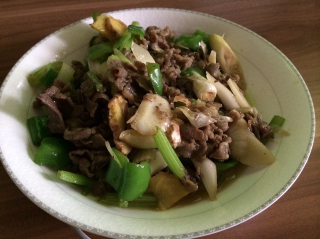 葱爆羊肉