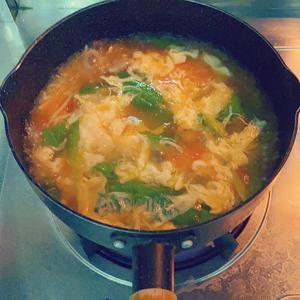 减脂晚餐｜番茄金针菇蔬菜蛋汤的做法 步骤12