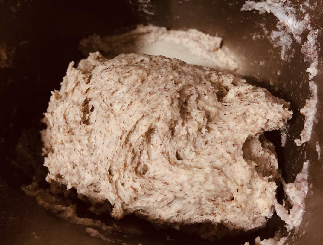 🥯无需揉面🍞全麦弹弹面包🧏🏻‍♀️