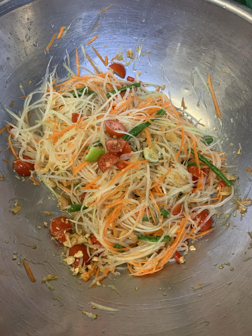 【曼食慢语】泰式青木瓜沙拉
