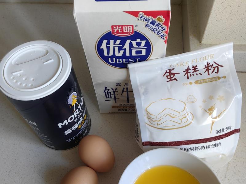 纯奶手撕吐司的做法 步骤1