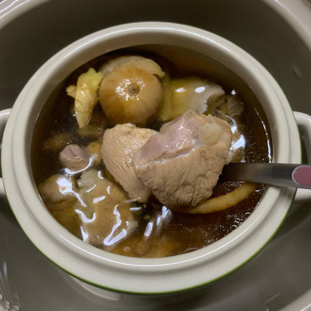 宝宝版太子参麦冬瘦肉汤