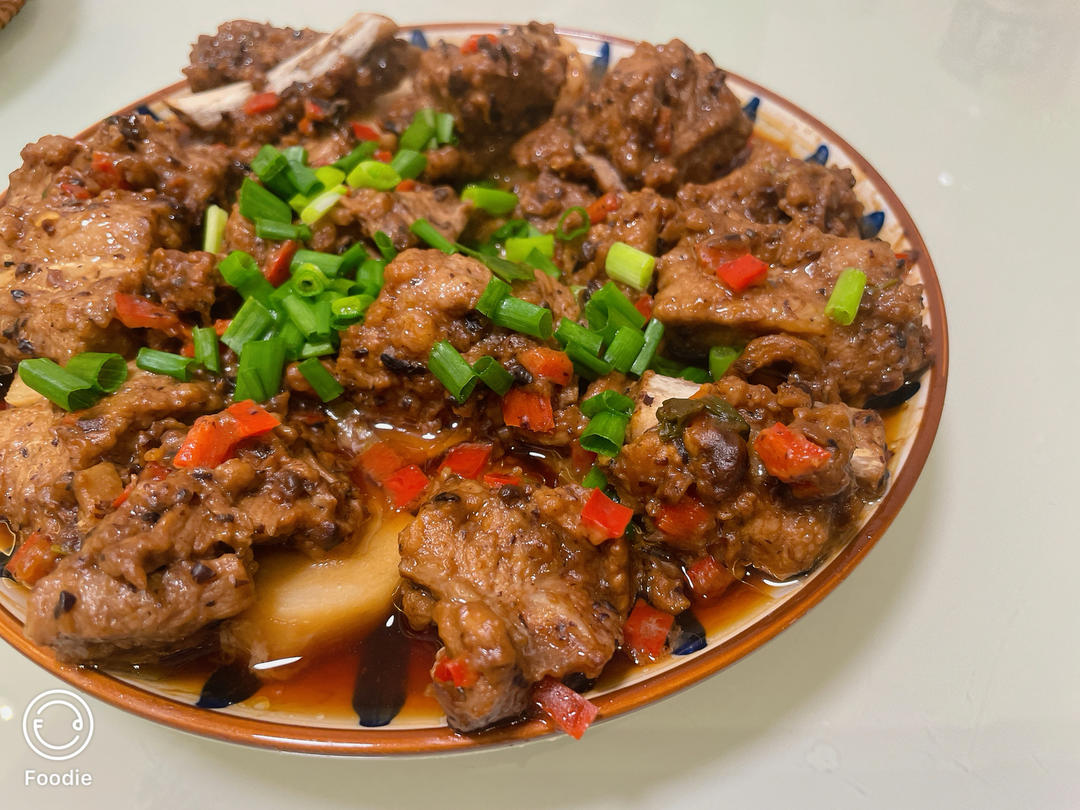 家常菜～豉汁蒸排骨