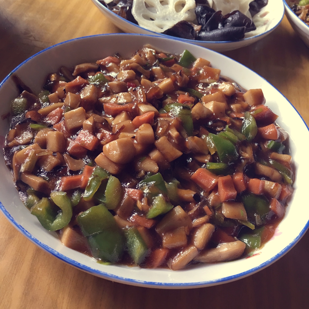 宫保杏鲍菇——比肉还美味哦