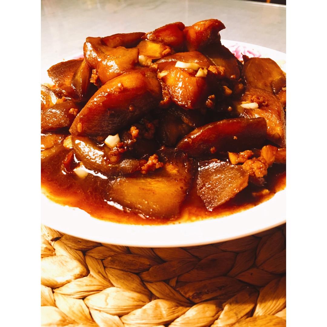 酱烧茄子