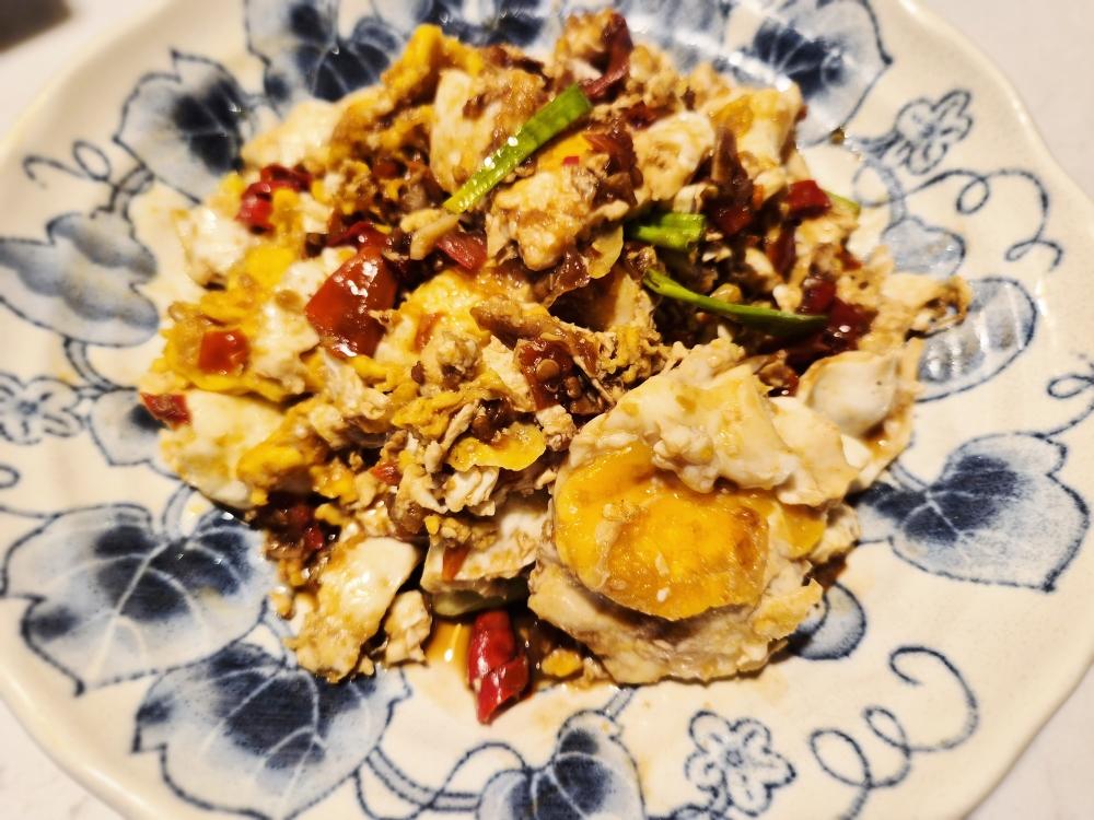 醋炒鸡蛋（快手菜）