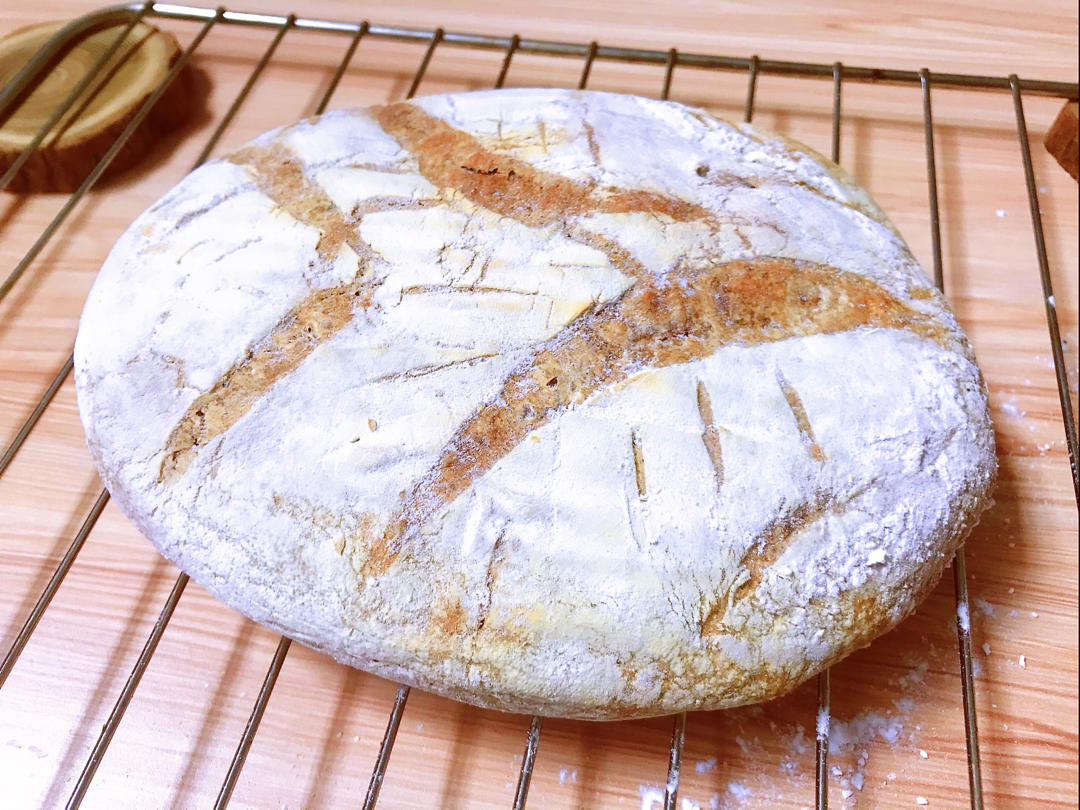 40%全麦（斯佩尔特小麦芽）基础欧包