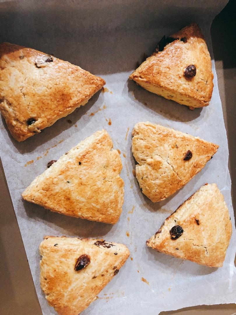 完胜星巴克的超美味酥脆司康 super easy crunched scone