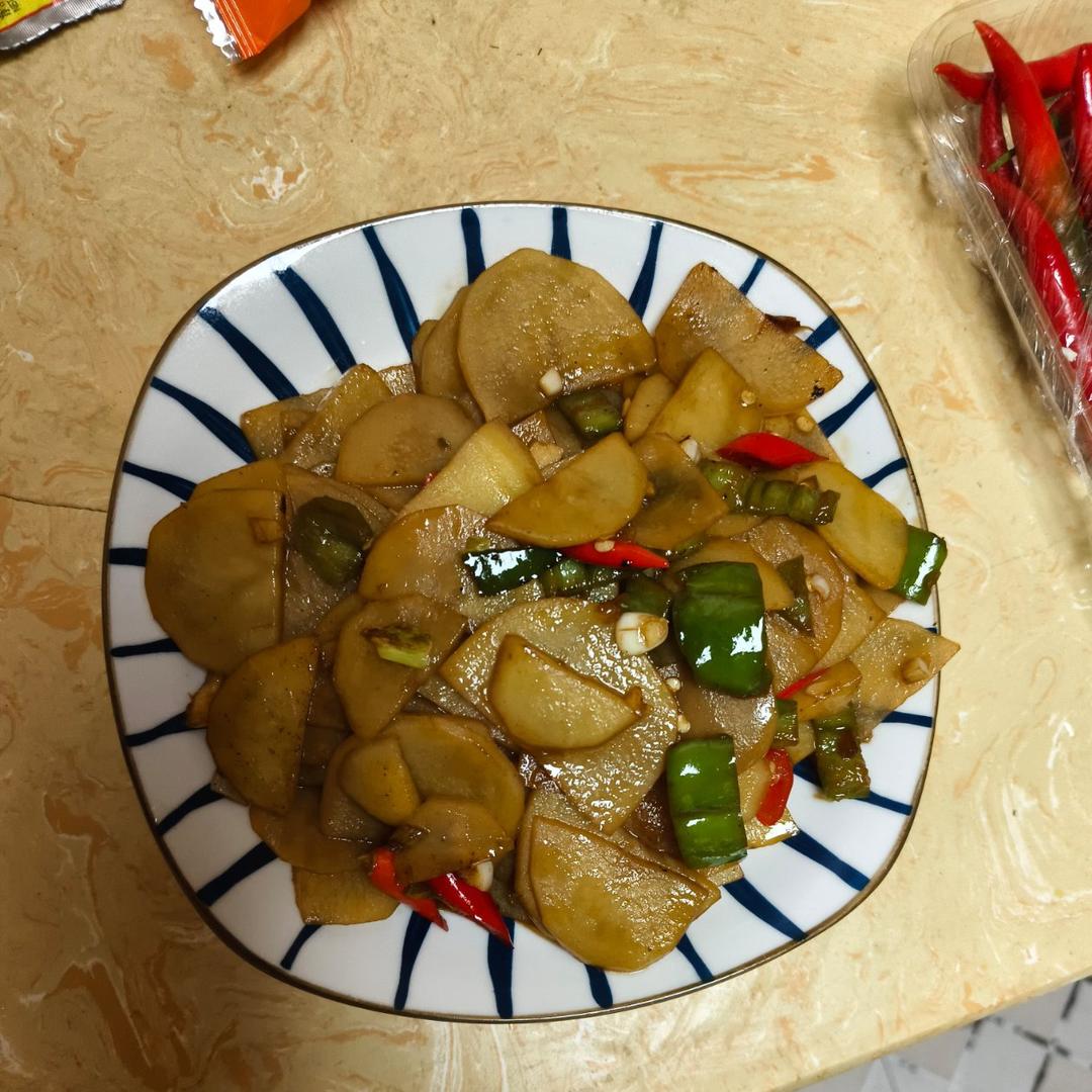 比肉都好吃的青椒炒土豆片😋简单又美味❗️